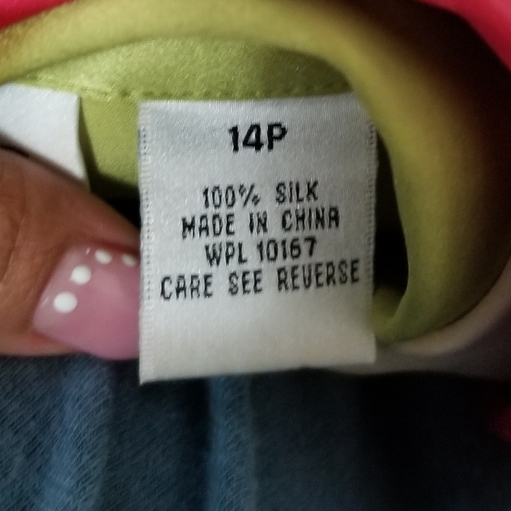 Silk button down - Picture 3 of 3